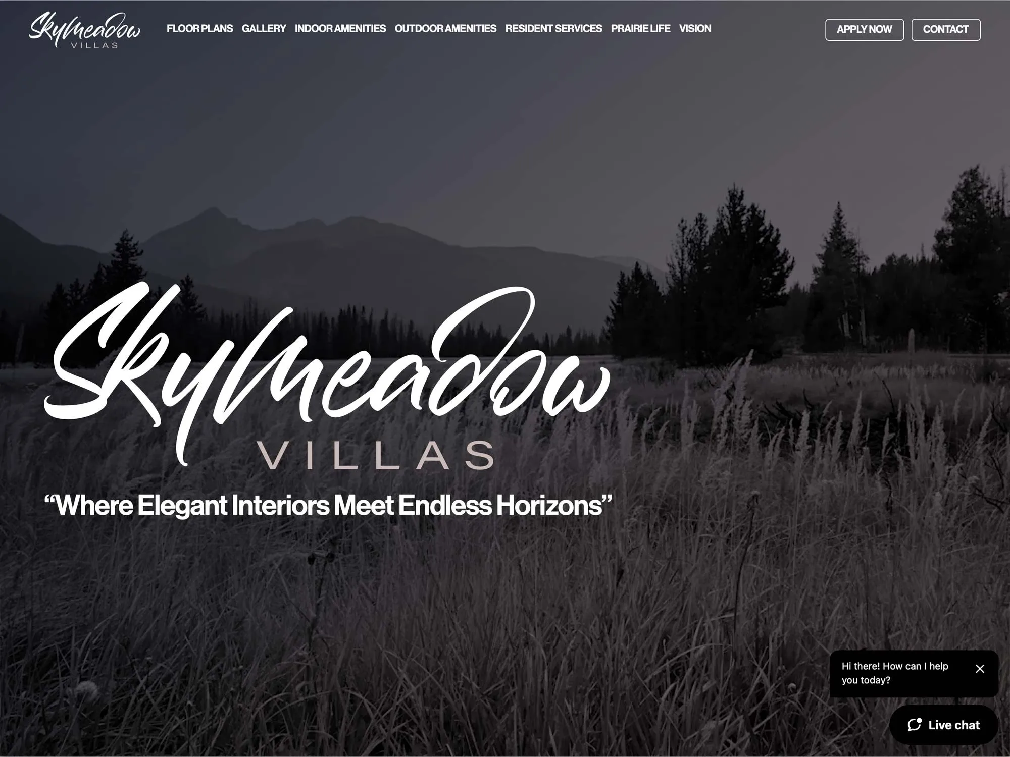 Rockstar Design Website - Skymeadow Villas